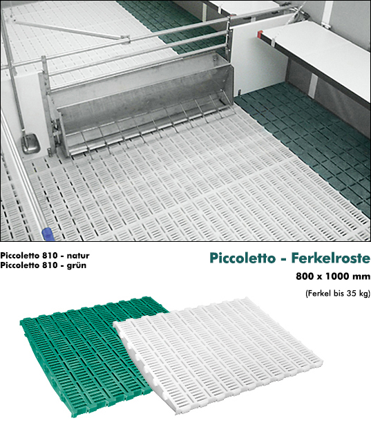 Ferkel-Kunststoffrost
